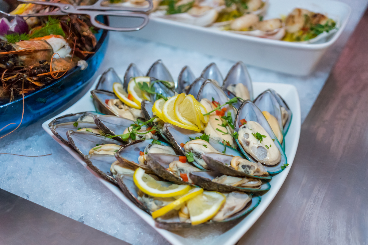 1 litre de moules en kg