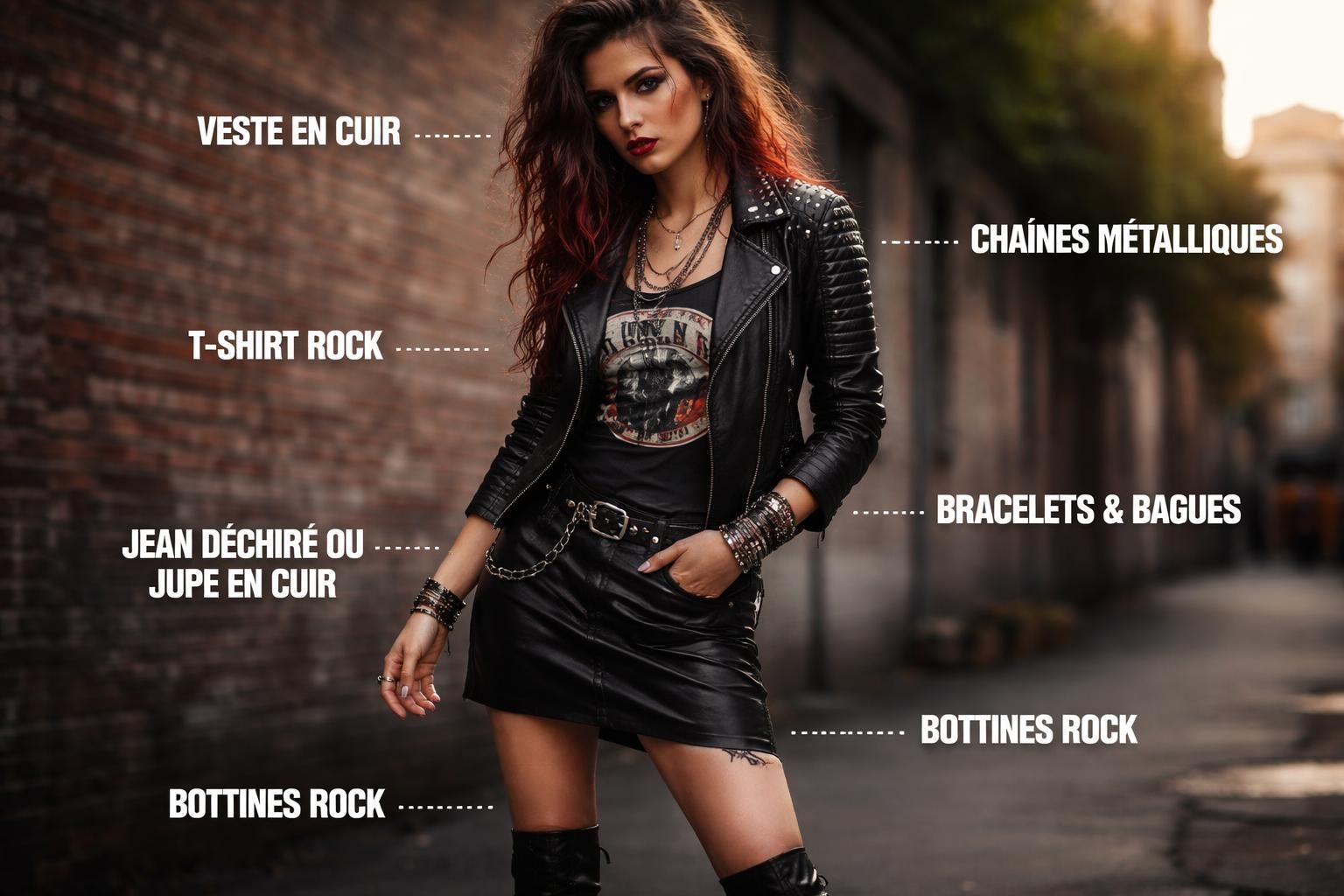 découvrez les 6 essentiels pour créer un look rock féminin réussi, alliant style, audace et élégance pour affirmer votre personnalité.