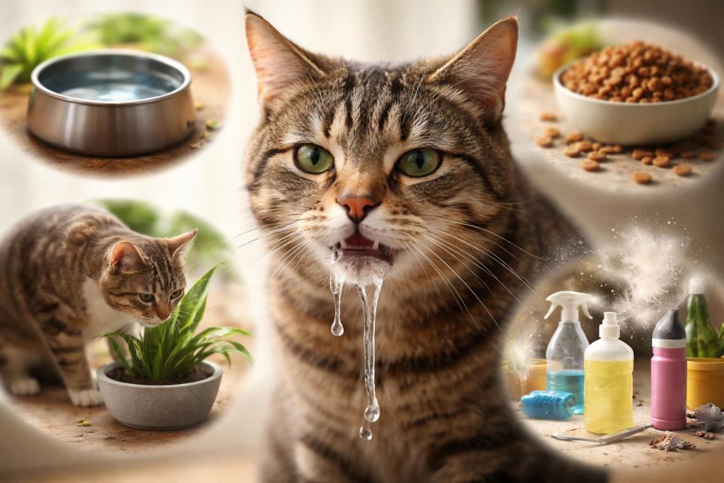 découvrez les principales causes du vomissement de liquide transparent chez le chat et comment identifier ce symptôme pour mieux prendre soin de votre animal.