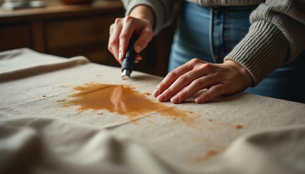 découvrez des astuces efficaces pour enlever une tache de cire sur votre nappe ou tissu. suivez nos conseils simples et pratiques pour restaurer l'apparence de vos textiles en un rien de temps.