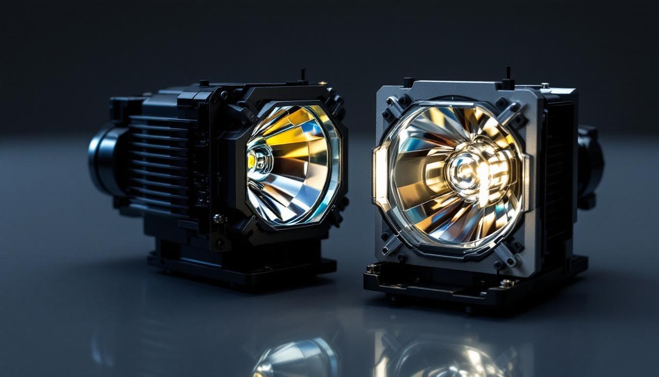 découvrez notre comparatif détaillé entre lampe de vidéoprojecteur d’origine et lampe générique pour faire le meilleur choix en termes de qualité, durabilité et prix.