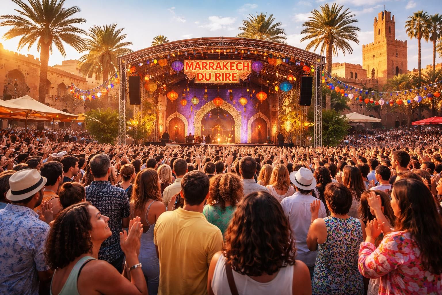 plongez dans l'univers humoristique du festival marrakech du rire, un événement incontournable mêlant comédie, culture et convivialité au cœur de marrakech.
