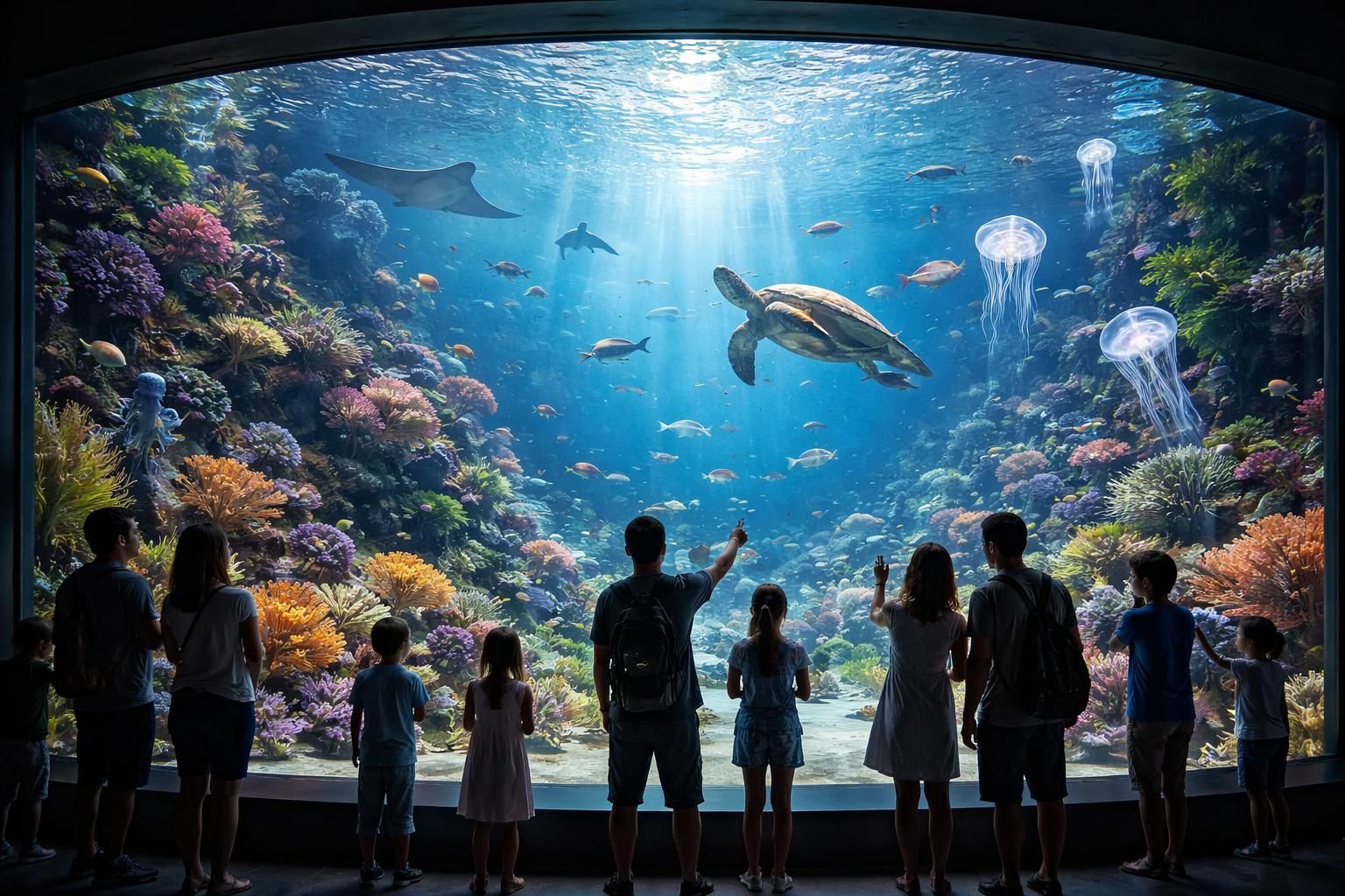 explorez l'aquarium de pau et plongez dans un univers marin captivant, riche en espèces fascinantes et en découvertes pour toute la famille.
