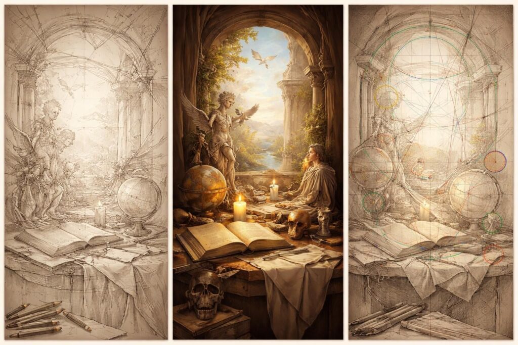 découvrez la définition du triptyque et explorez une réflexion approfondie sur la composition artistique pour mieux comprendre cette forme d'art unique.