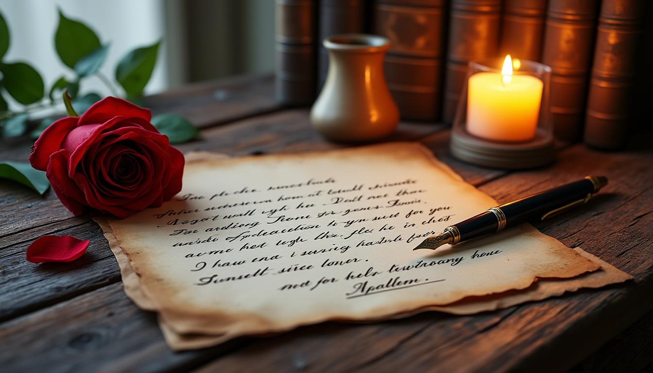 découvrez comment formuler des lettres d'excuse amoureuses efficaces pour réparer les malentendus et renforcer votre relation grâce à des mots sincères et touchants.