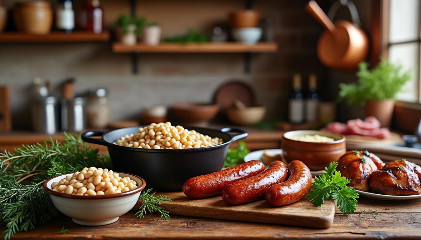 découvrez la recette authentique du cassoulet traditionnel avec marmiton : ingrédients, étapes et astuces pour réussir ce classique incontournable de la cuisine française.