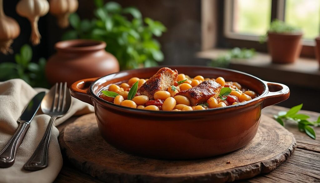 découvrez la recette authentique du cassoulet traditionnel, un incontournable de la cuisine française, proposée par marmiton. conseils, astuces et étapes faciles pour réussir ce plat savoureux et convivial !