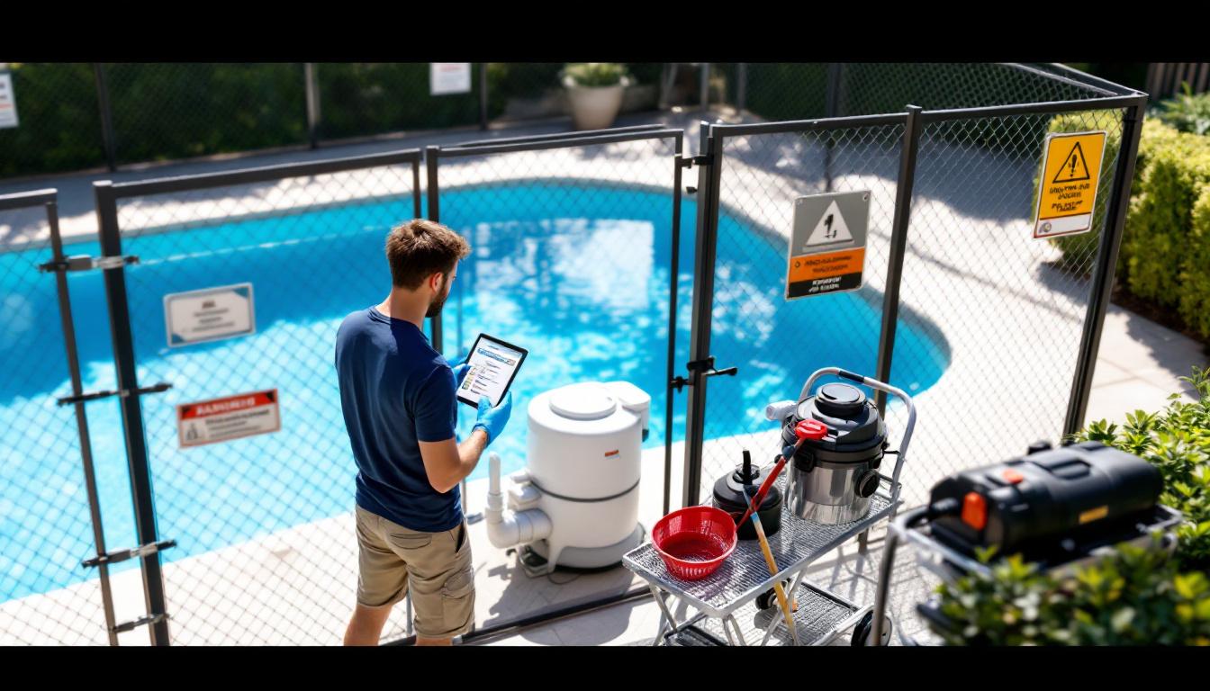 découvrez les meilleures pratiques pour assurer la sécurité de votre piscine, incluant l'entretien régulier et les vérifications indispensables pour prévenir les accidents.
