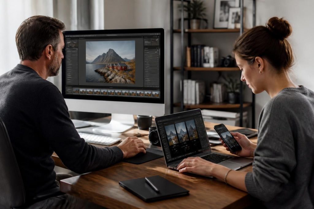 découvrez pourquoi les utilisateurs préfèrent lightroom classic ou lightroom sur ordinateur et appareils ios/android, en comparant leurs fonctionnalités et avantages.