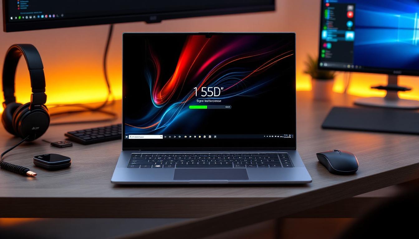 découvrez comment un disque ssd améliore significativement la vitesse et les performances d'un ordinateur portable acer 15 pouces, offrant un démarrage rapide et une meilleure réactivité.