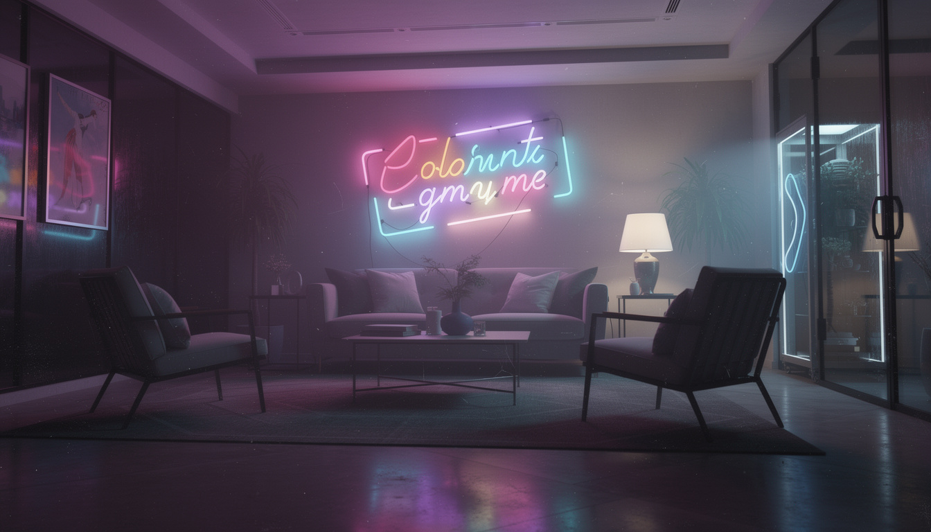 découvrez nos néons colorés pour créer une ambiance magique et transformer votre espace en un lieu féérique et lumineux.