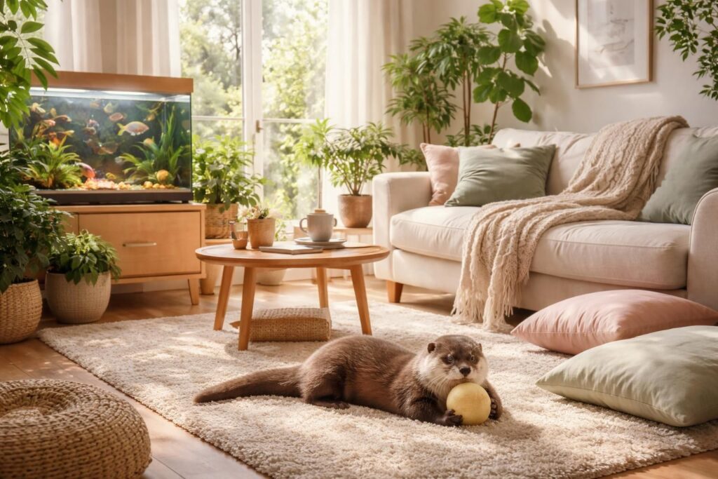 découvrez comment adopter une loutre de compagnie peut métamorphoser votre maison en un havre de paix unique, alliant douceur, amusement et sérénité.