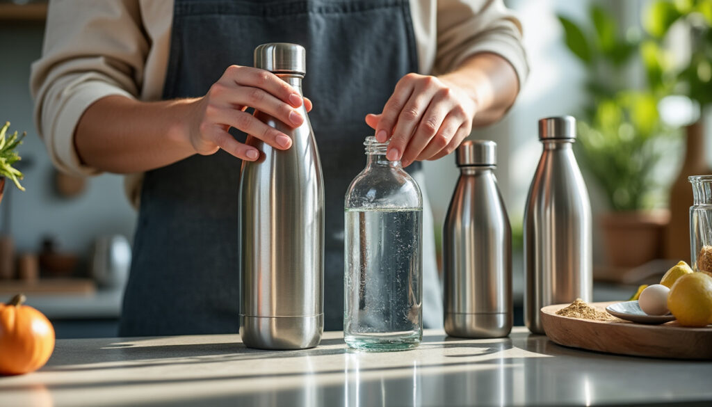 découvrez des astuces pratiques pour organiser et ranger efficacement vos bouteilles d’eau réutilisables à la maison. gagnez de l’espace et gardez vos gourdes à portée de main !