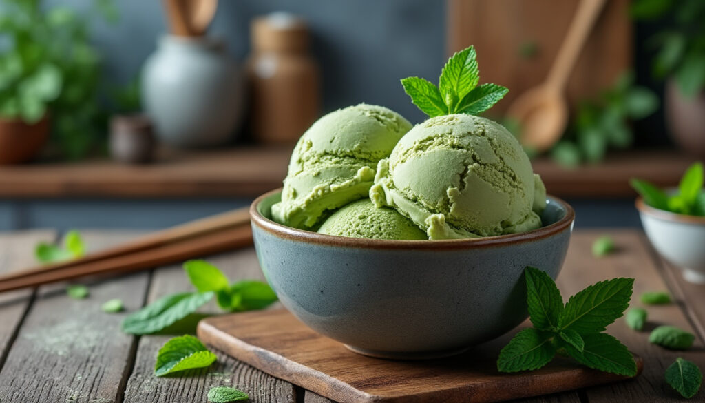 découvrez une recette facile de glace au thé matcha sans sorbetière, idéale pour se rafraîchir cet été. profitez d'une douceur maison onctueuse et pleine de saveurs, prête en quelques étapes simples !