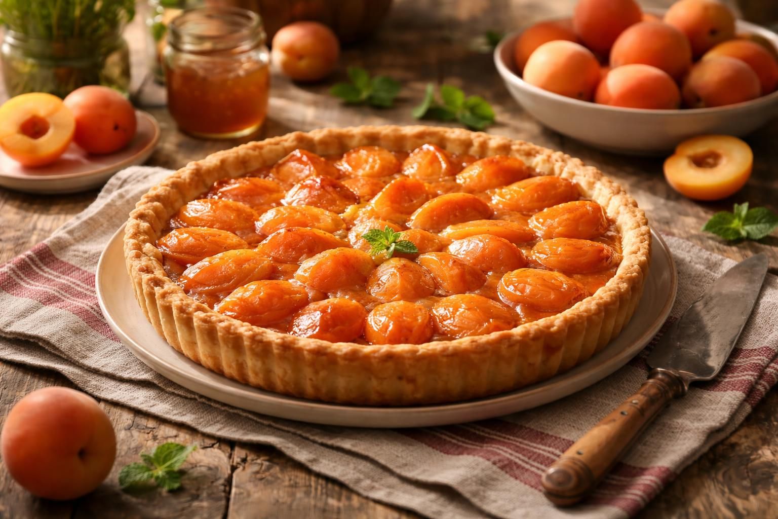 découvrez la recette traditionnelle de la tarte aux abricots grand-mère, un dessert simple et délicieux qui fera le bonheur de toute la famille.