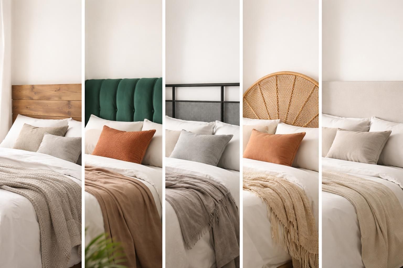 découvrez le top 5 des tendances déco du moment pour sublimer vos têtes de lits et transformer votre chambre en un espace moderne et élégant.