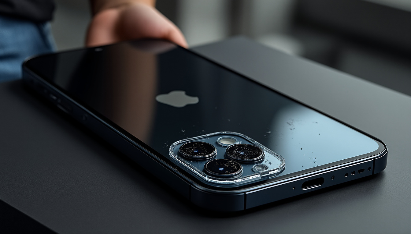 protégez efficacement votre iphone 12 pro max avec l’ultraglass de belkin, une protection d’écran ultra-résistante qui absorbe les chocs et préserve la clarté de votre smartphone.